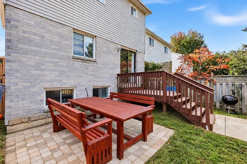 Patio and deck